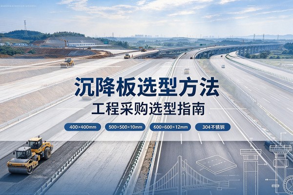 那坡沉降板选择方法