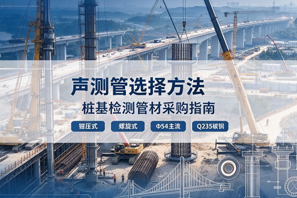 那坡声测管选型标准