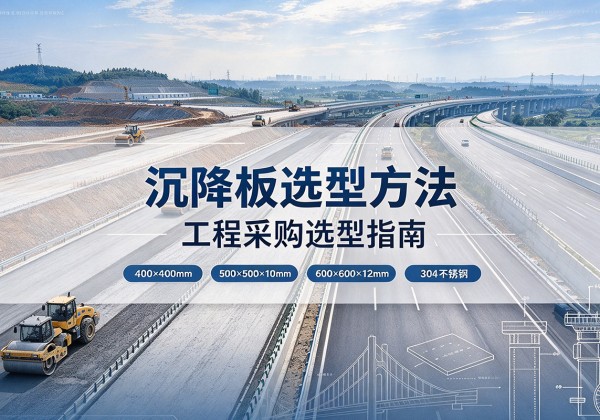 那坡沉降板选择方法