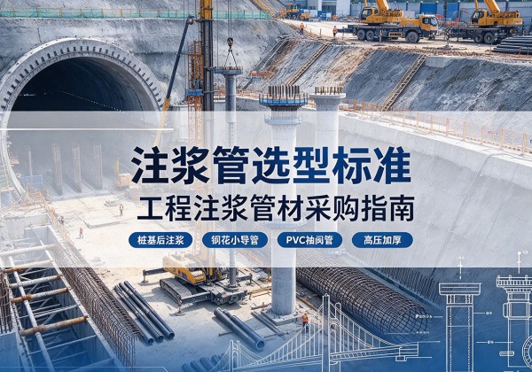 那坡注浆管选型标准